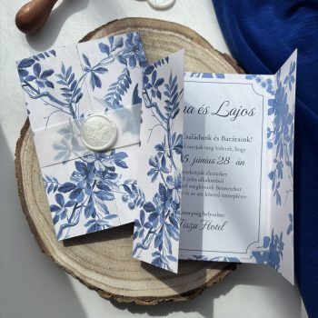 Bluebird Esküvői Meghívó